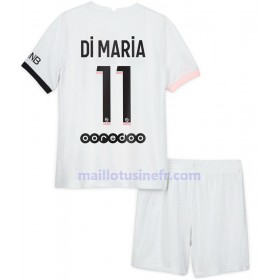 Maillot de Foot Paris Saint-Germain Di Maria 11 Extérieur 2021-22 - Enfant